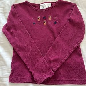 Vintage Girls Scooby Doo long sleeve shirt